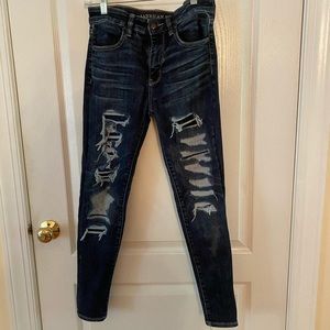 Ripped Skinny Jeggings